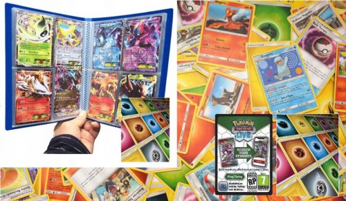  ALBUM ZA 240 POKEMON KARTICA + MEGA SET OD 120 ORIGINALNIH POKEMON KARTICA