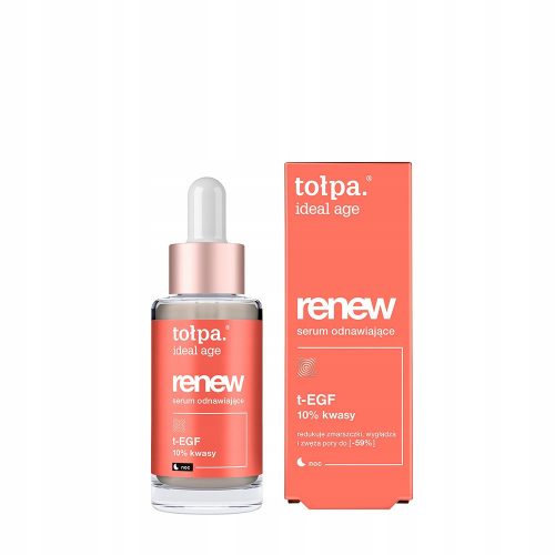  Renew lice obnavljajući serum t-EGF 10% kiselina TOŁPA ideal age 30 ml