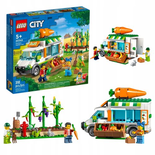  LEGO City 60345 Tržni kombi