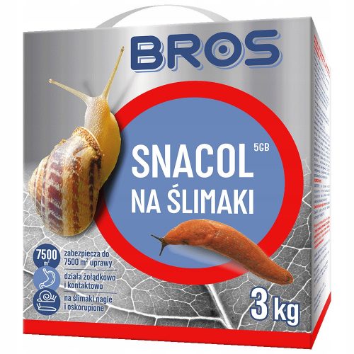  Bros SNACOL 5GB SNAIL POISON 3kg STRONG + FOLIJA Jednokratne rukavice MASTER HDPE 2 kom/par