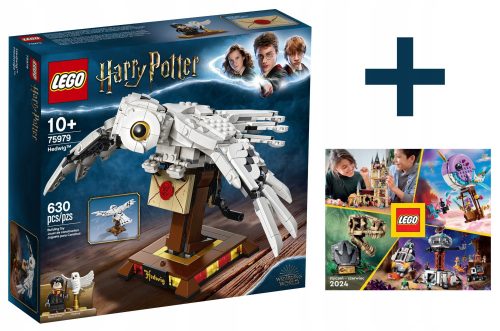  LEGO Harry Potter 75979 Hedwig + LEGO KATALOG 2024 NOVO