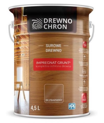  Impregnacija za drvo Drewnochron 382508 bezbojna 4,5 l