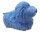  ELEFUN Shaggy Blue Dog Antistres squishy