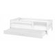  Dječji krevet SIMPLE DOUBLE BABY BOO 160x80 SMOOTH WHITE