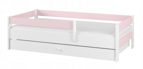  SIMPLE BABY BOO dječji krevet 160x80 LADICA madrac WHITE SMOOTH PINK