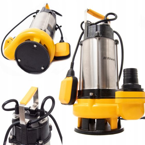  Riwall Pro 750 W potopna pumpa 18.000 l/h + Riwall korisnički priručnik