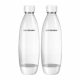  SodaStream Fuse boce za karbonator, bijele, 1L, 2 komada