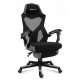  Huzaro Combat 3.0 Grey gaming stolica, crna i siva mreža