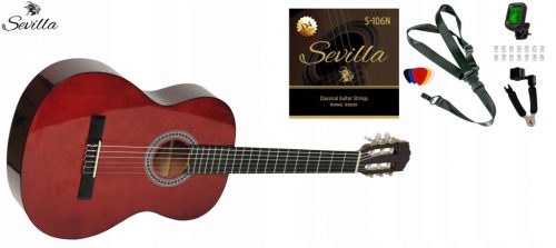  4/4 SEVILLA BROWN KLASIČNA GITARA