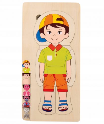  2D puzzle Boy's body edukativna igračka Junior