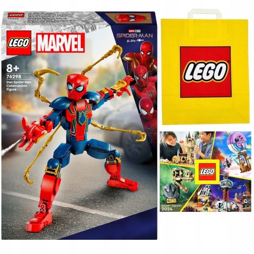  LEGO Super Heroes 76298 Figura Iron Spider-Man + 2 druga proizvoda