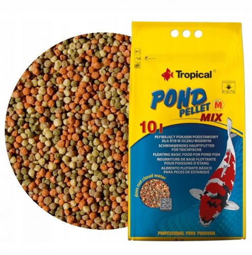  Tropical Pond Pellet granulirana hrana za ribe 1,1 kg 10 l