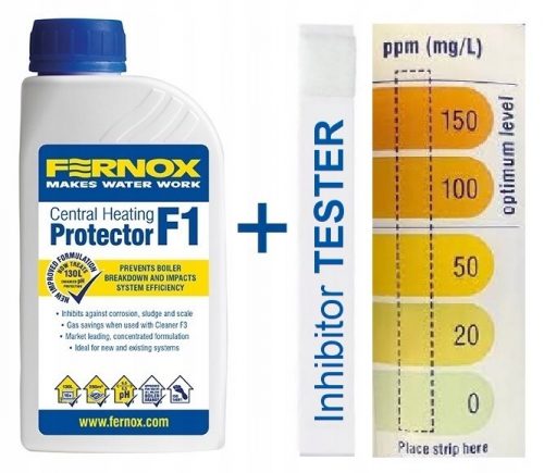  Fernox F1 inhibitor korozije + TEST Tester 500ml