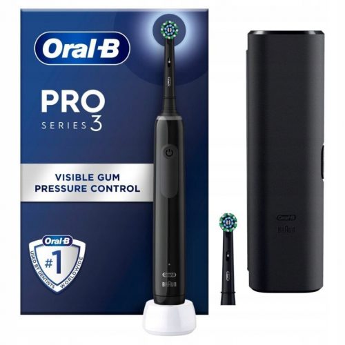  Oral-B 3 3500 električna četkica za zube, crna