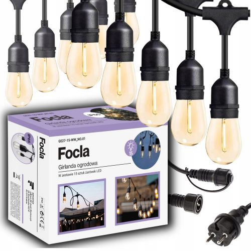  Focla 1800 cm net string light, bijela