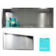  Balneo Wall-Box Jedna ugradna kupaonska polica 90 x 30 x 10 cm inox