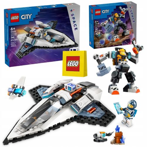  LEGO City 60430 Međuzvjezdani svemirski brod + 2 druga proizvoda