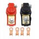  2Pcs Copper Truck Clip Battery Quick