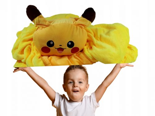  Pikachu pokemon set 2u1 maskota velika lijepa deka Jastuk Pikachu pliš