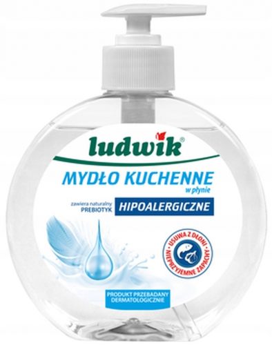  Ludwik hipoalergenski kuhinjski sapun s prirodnim prebiotikom 380 ml