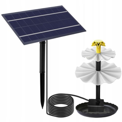  Solarna pumpa za fontane 2,5 W Do 500 l/h