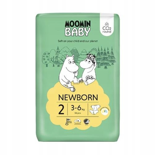  Muumi Moomin Baby pelene Veličina 2 56 kom.