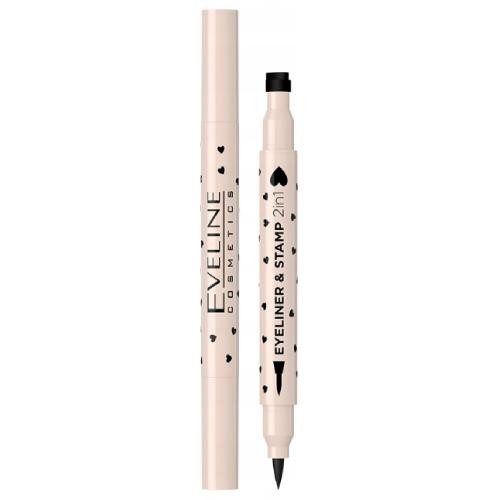  Eveline Cosmetics Eyeliner s pečatom br. 01 - Srce