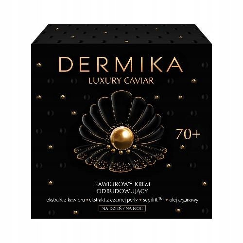  Dermika Luxury Caviar krema za lice protiv starenja 0 SPF dnevna i noćna 50 ml