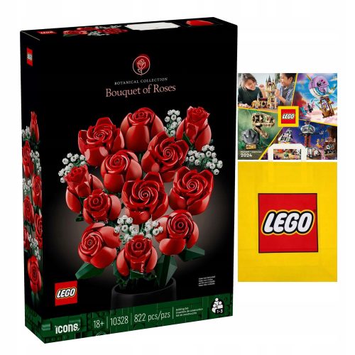  LEGO ICONS 10328 Buket ruža + 2 druga proizvoda