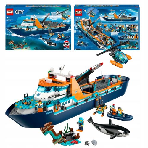  LEGO City 60368 Brod za istraživanje Arktika