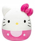  Original JAZWARES Mascot Squishmallows Hello Kitty Plush Pink 30 cm