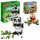  LEGO Minecraft 21245 Panda Sanctuary + LEGO Minecraft 21164 Koraljni greben