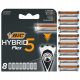  BIC HYBRID 5 FLEX BLISTER PONOVNE RETRILE ZA DIJELICE 8 KOM