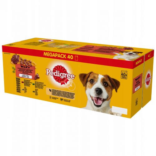  Pedigree mokra hrana mješavina okusa 4 kg