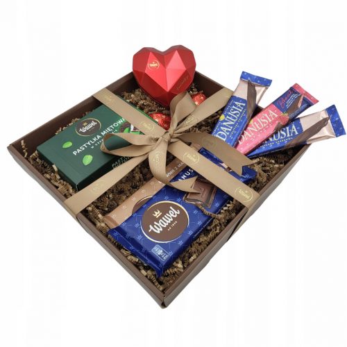  Red Heart Chocolate Box Gift Choco Wawel punjene čokolade 55g