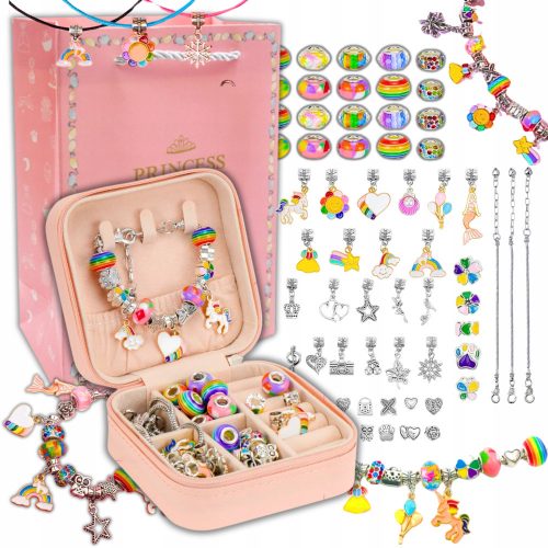  Set nakita Rainbow Beads Set 68 Elements Creative Set