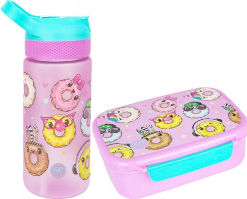  COOLPACK BOCA ZA VODU 420 ml HAPPY DONUTS + CoolPack kutija za ručak 765 ml