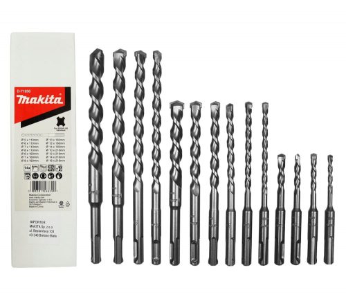  Makita D-71956 set svrdla za beton 14 komada