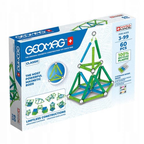  Geomag Classic Reciklirani magnetni blokovi 60 kom. 60 kom.