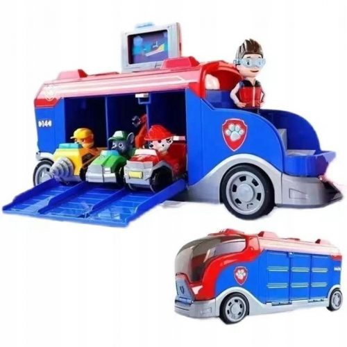  PAW PATROL VELIKI PATROLNI KAMION + 3 PSA RYDER AUTOMOBILI PARKING