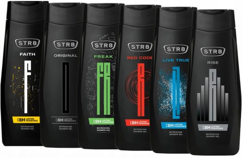  STR8 GEL ZA TUŠIRANJE 400ml ORIGINAL + 5 OSTALIH MIRISA SET