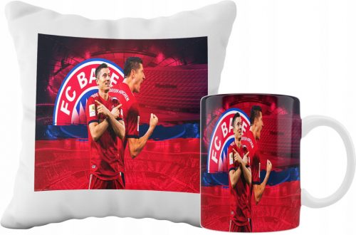  SUPER ŠOLICA I JASTUK SET + GRATIS IME LEWANDOWSKI FOOTBALL PLAYERS GRAPHICS