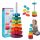  Twisted Stacking Tower Pyramid Rainbow Spiral Toy Spin High