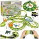  MEGA RACE TRACK DINOSAUR PARK XXL DINO CAR 324 elementa LOOP