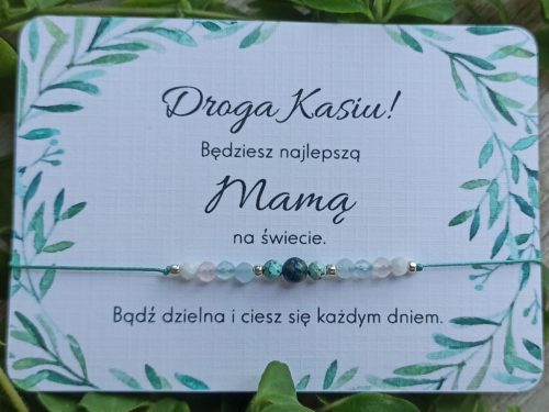  Srećna narukvica za buduću majku, trudnoća, amulet kamenje