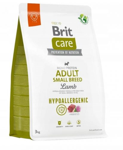  BRIT Care Dog Hypoallergenic Adult Small Breed 3 kg