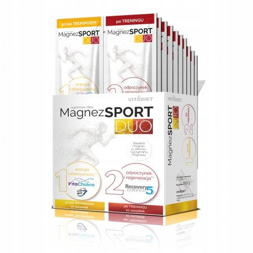  Vitamini VitaDiet Sport Duo magnezij 20 vrećica