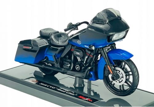  MAISTO 2018 HARLEY-DAVIDSON CVO ROAD GLIDE PLAVI 1:18 MOTOCIKL NOVO