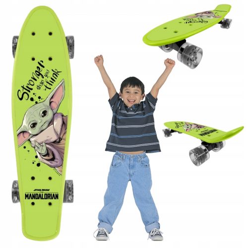  Seven Fiszka skateboard zelena