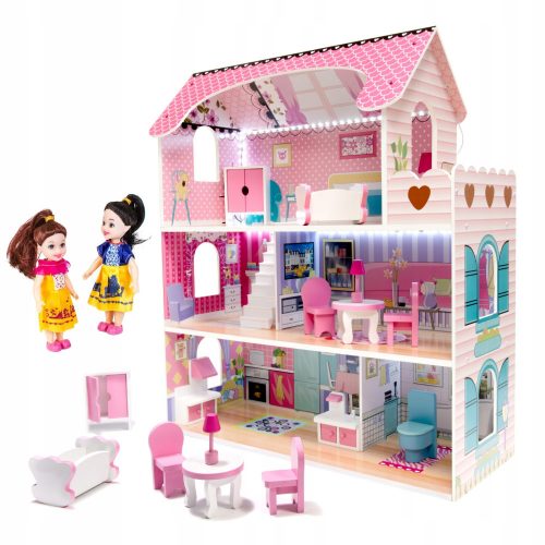  RECREO kućica za lutke Wooden Dollhouses 70 cm